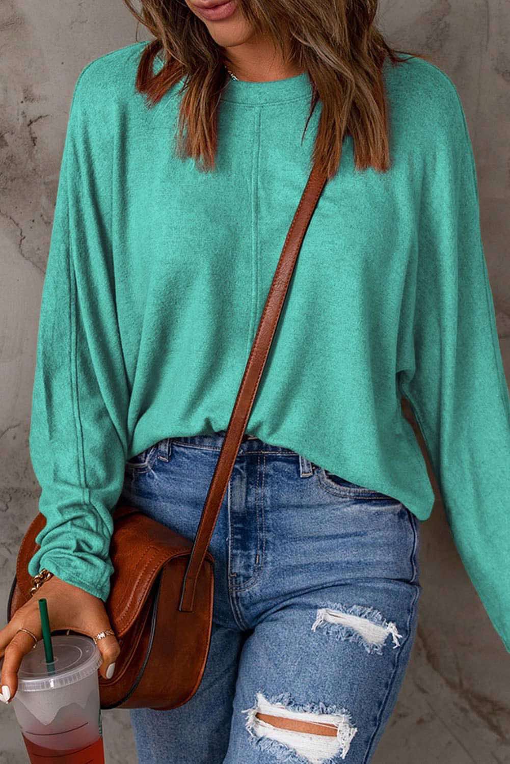 Front Seem Long Sleeve