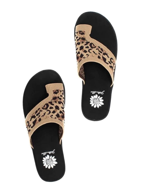 Yellowbox Leopard Toed Sandal